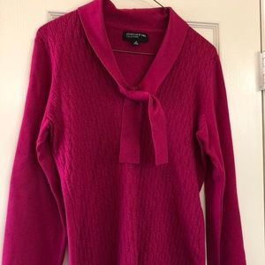 Jones New York Fushia Sweater - $6